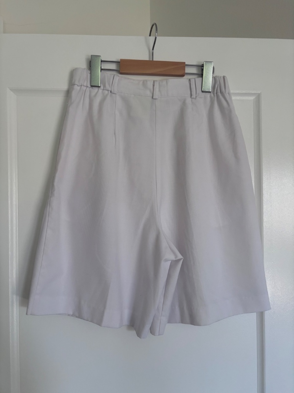 Zack’s Vintage High Waist Pleated White Shorts Women’s Vintage Size 8 - Picture 4 of 10